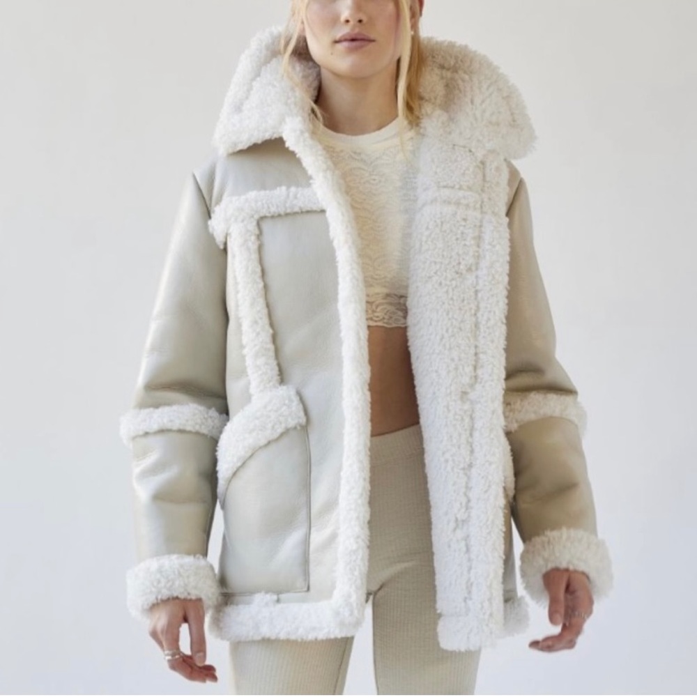 Urban Outfitters Faux leather jacket